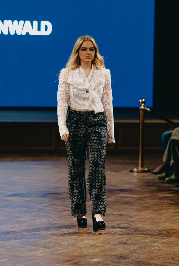 Boucle Pants Blue