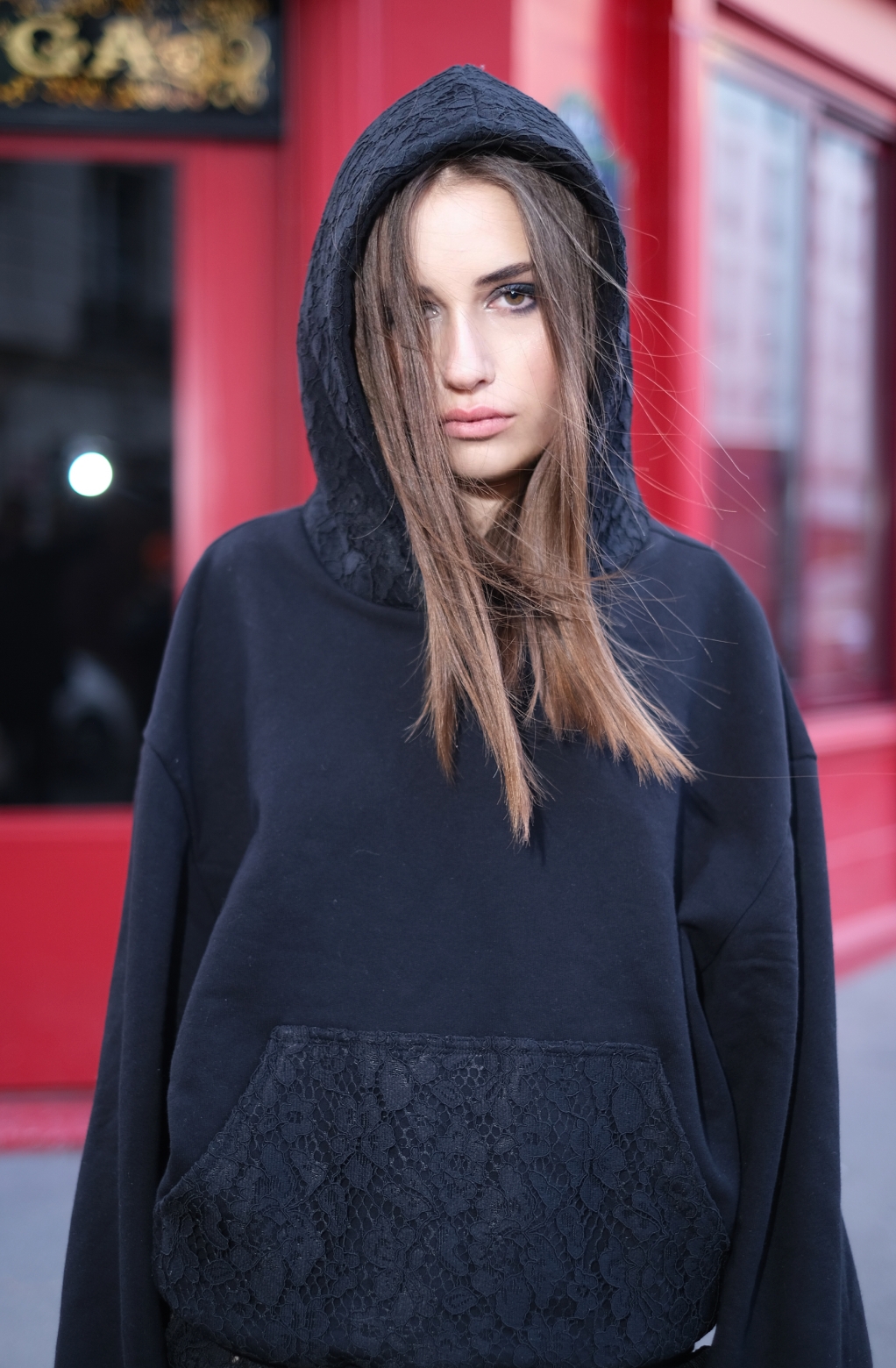 Lace Hoodie