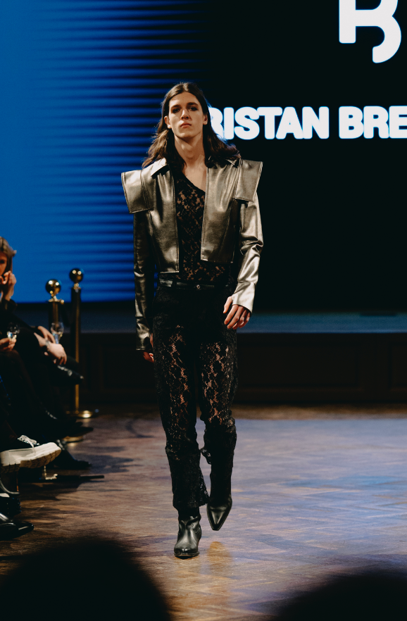 Lace Pants Black