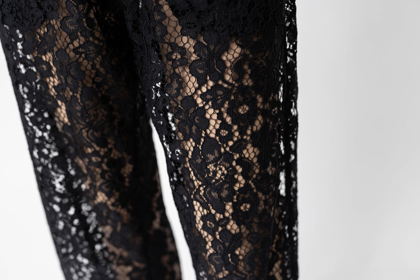 Lace Pants Black