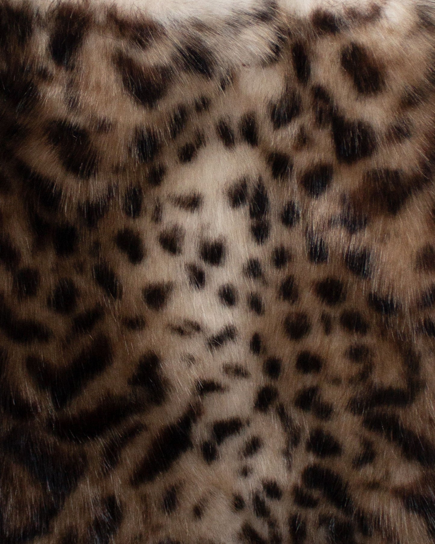 Fur Tote Bag Snow Leopard