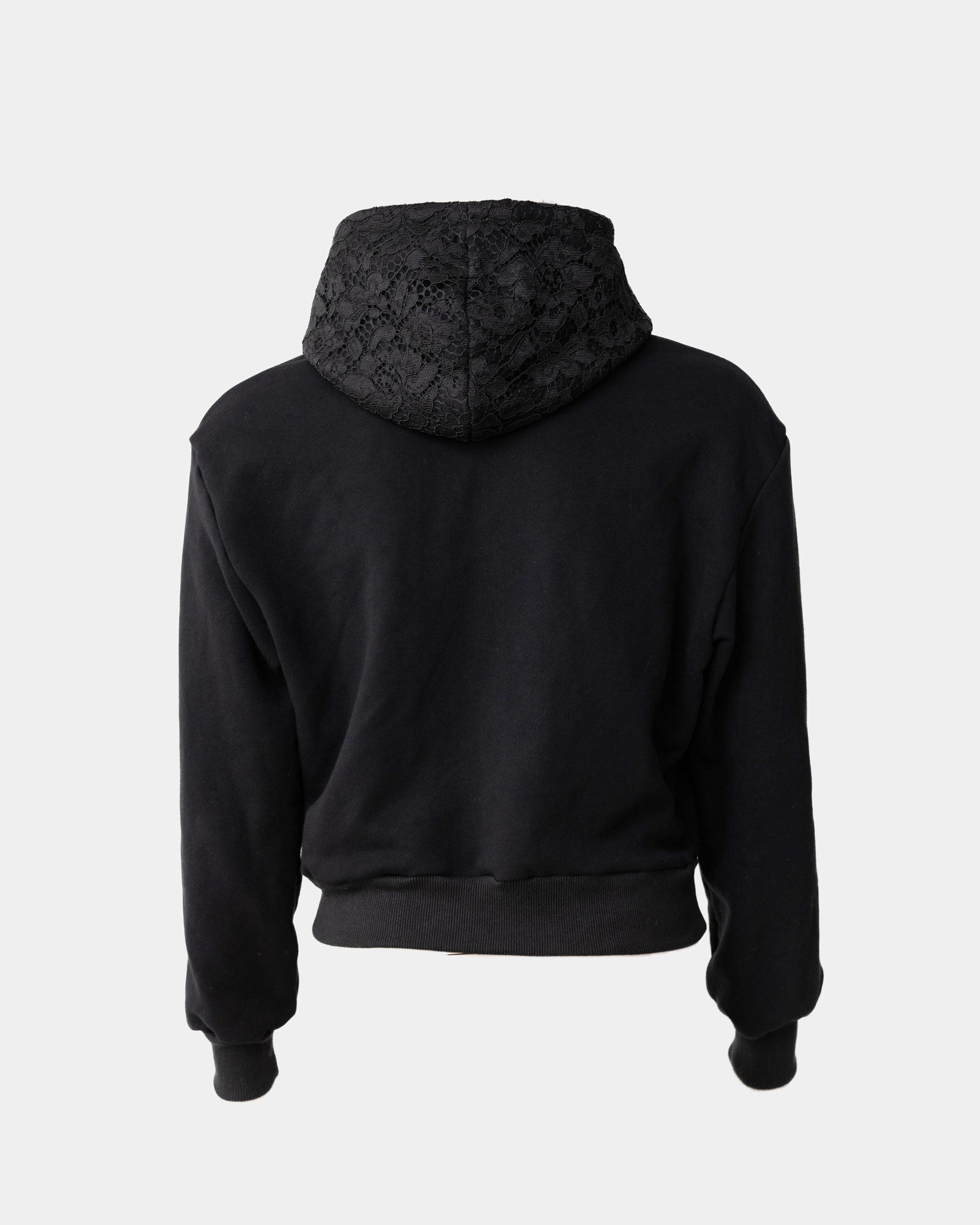 Lace up back drop shoulder outlet hoodie