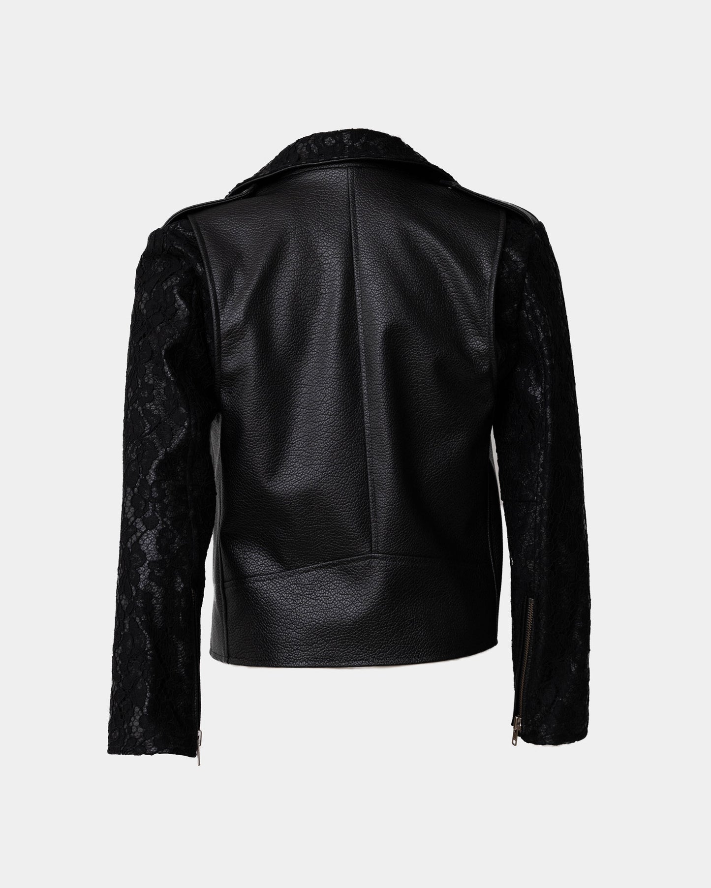 Lace&Leather Biker Jacket